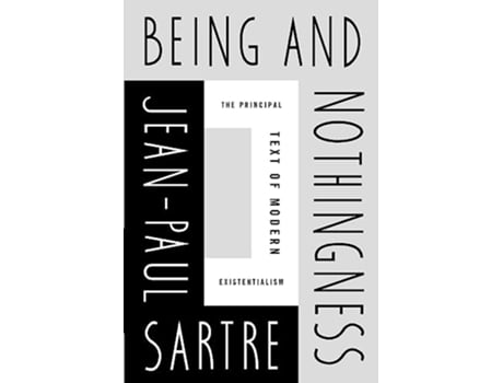 Livro Being and Nothingness de JeanPaul Sartre (Inglês)