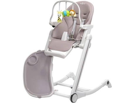 Cadeira de Refeição  Adelle (Cinzento - PU - 97x54x77cm - Idade Recomendada: 3 Anos)