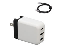 Cargador Usb c Gan de 65 W con 3 puertos y Hdmi, plegable, 4k a 60 Hz | S/MARCA