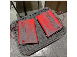 Bolso De Cuero Kelly Mini Generación 2 Para Mujer De Mano O Bandolera Con Cierre Y Asa Suave 25*8*19cm Rojo