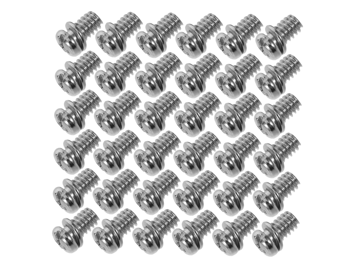 Tofficu 50-unidades Parafuso Para Hélice De Ventilador Teto 1 4-20x3 8 Compatível Com Estrutura Precisa Em Aço Carbono