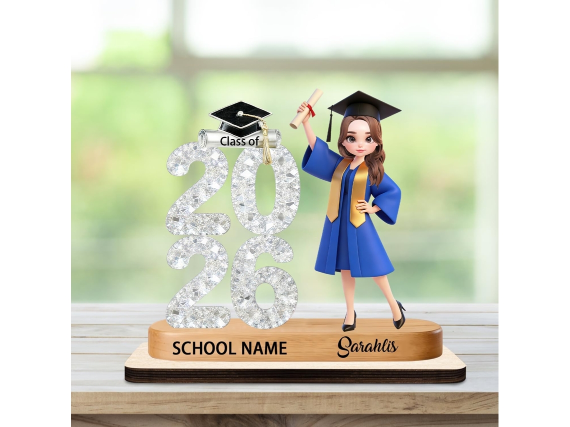 Placa Decorativa Personalizada De Madeira Com Mãe Segurando As Mãos Dos Filhos, Impressão 2d Personalizada