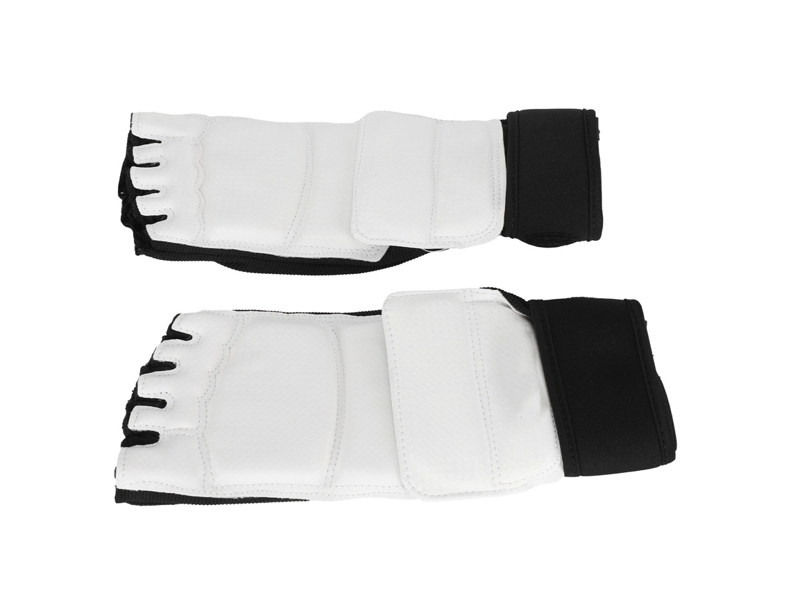 Lurelia Protetor Taekwondo, Peças De Proteção Para Os Pés De Taekwondo, Tornozelo Para Crianças E Adultos, Preto E Branco, Boxe