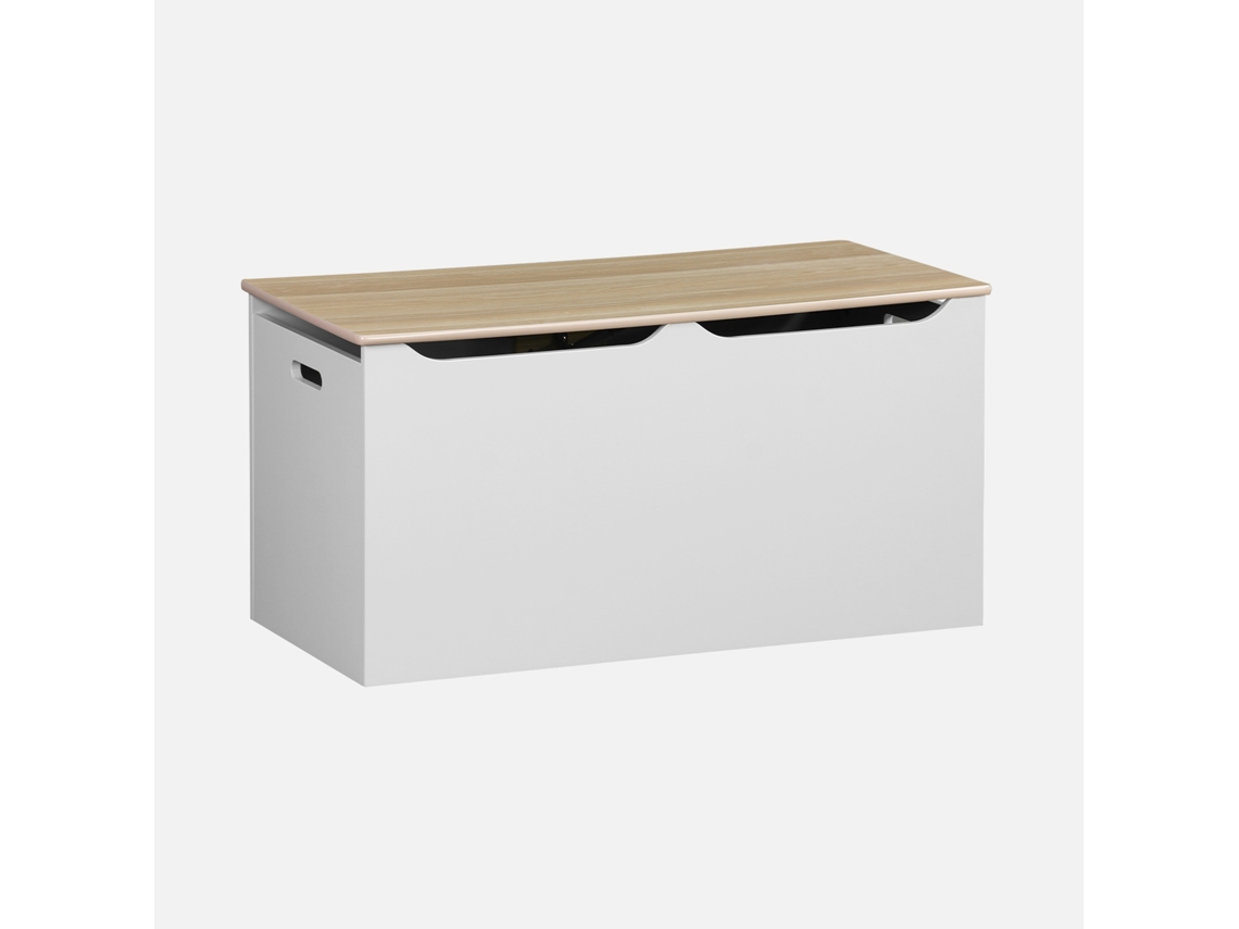 Caixa para Brinquedos SWEEEK (Branco - Madeira)