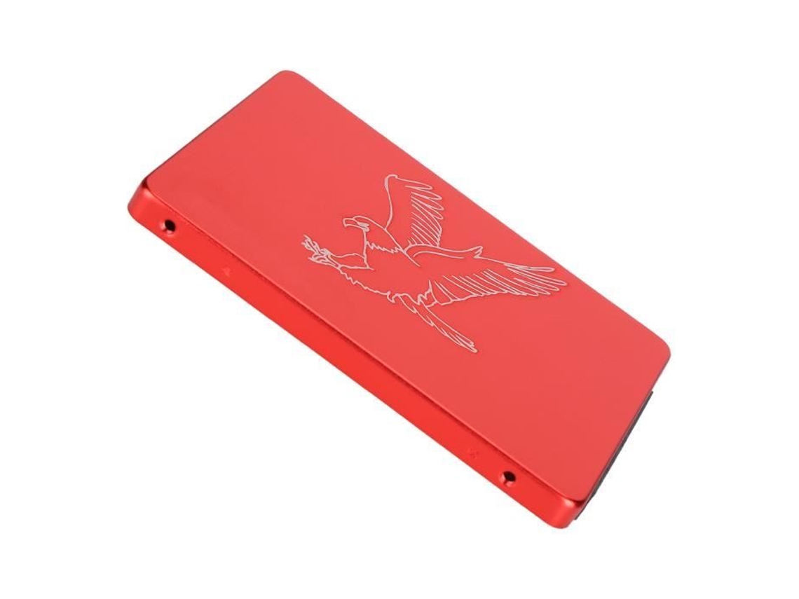HURRISE Hsthe Sea Mobile Solid State Disk Ssd Portátil de 2 5 Polegadas Metal Eagle Red Ssd Externo para Pc Computador 32 Gb