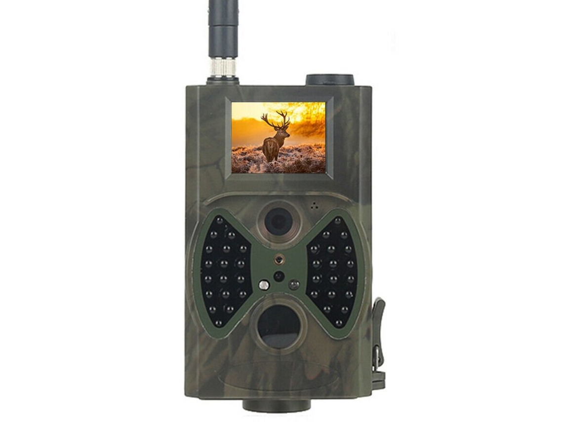 Hc300M Hunting Trail Camera Hd 1080P 12Mp Ir Wildlife Scouting Cam Night Vision Como Mostrado
