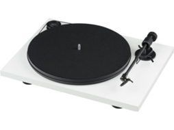 Gira-Discos PRO-JECT Primary E Branco (Manual - Correia - Velocidades: 33 1/3 - 45)