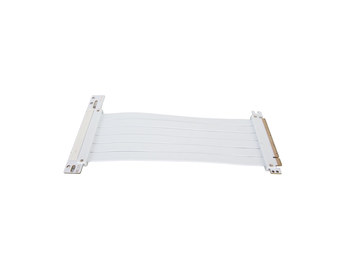 Cabo riser PCIe 3.0 X16 flexível de alta velocidade extensor de placa de vídeo 50cm branco S/MARCA