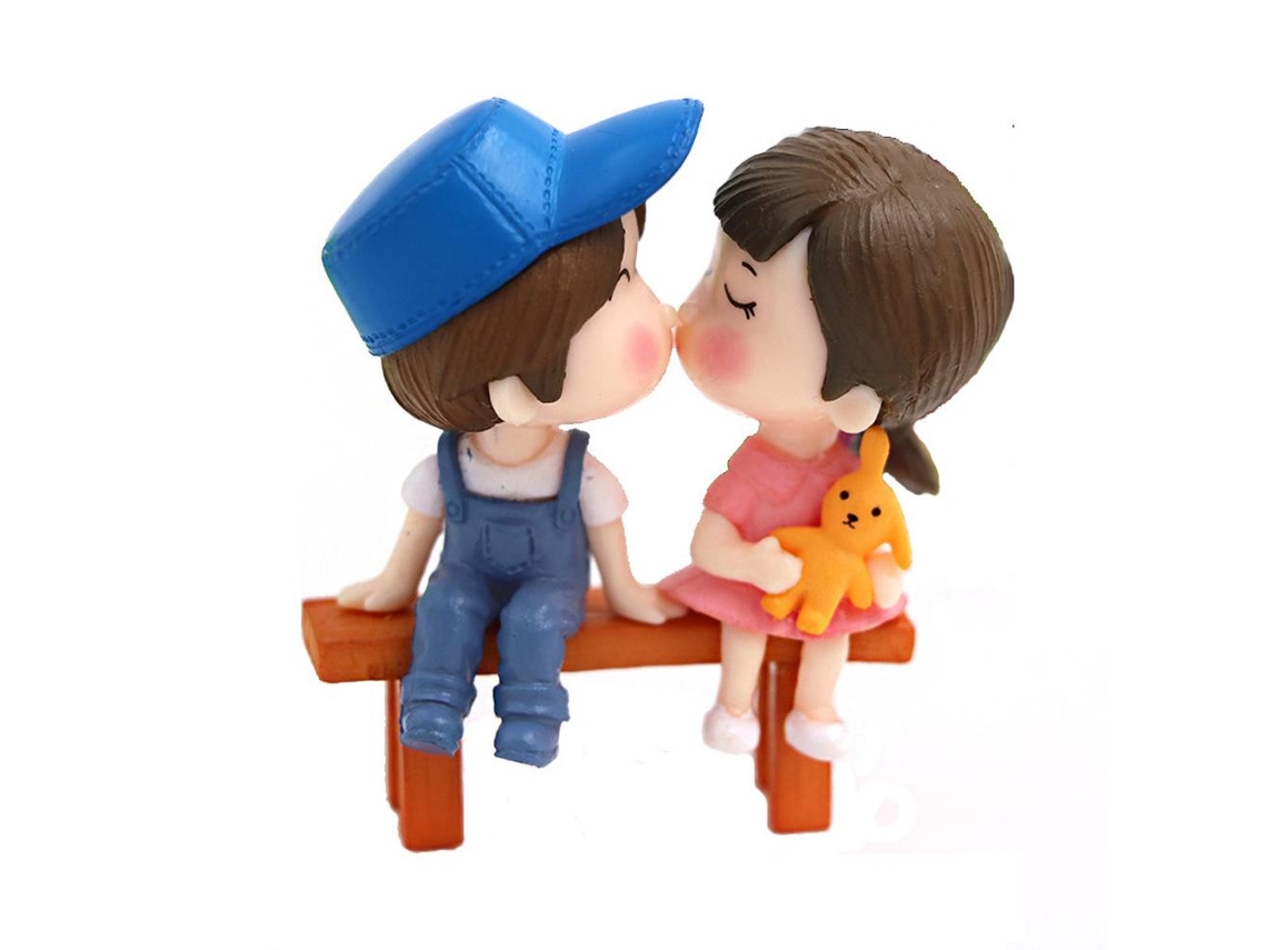 Figurinhas De Casal Miniaturas E Ornamentos De Anão