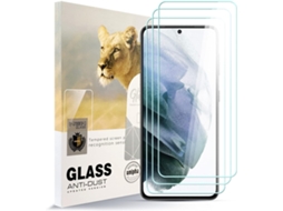 Conjunto de Películas de Ecrã Filme Dureza Arranhões Sem para Samsung Galaxy S22 HONGWE. Vidro Temperado (3un)