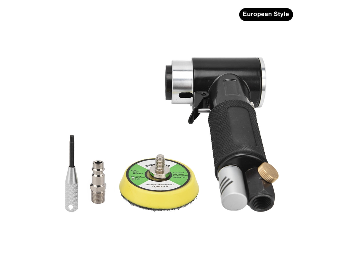 Lijadora Neumática Excêntrica 2 Polegadas 12000rpm 0,6‑0,8mpa Yc‑2614 Estilo Europeu Para Lijado E Polimento