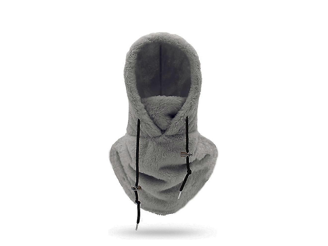Máscara De Esqui Com Capuz Sherpa, Balaclava Quente Para Inverno, Clima Frio, À Prova De Vento, Ajustável, Com Capuz De Lã, Gorro E Cachecol Para Home