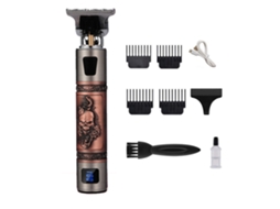 Aparador de Cabelo para Homens Aparador de Barba Zero Gapped para Barbeiro Aparador de Barba Sem Fio com Tela Lcd JEDBESETZT