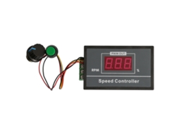 Controlador De Velocidade Motor Pwm Te1256 Dc6-60v 0-30a Display Digital Com Interruptor Startstop