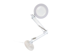 Lupa de Mesa 8x com 64 Leds, Luz Ajustável, 10 Níveis de Brilho, 3 Cores, Usb, Plegável | S/MARCA