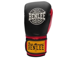 Luvas de Boxe de Couro Metalshire Preto 12 Ozbenlee
