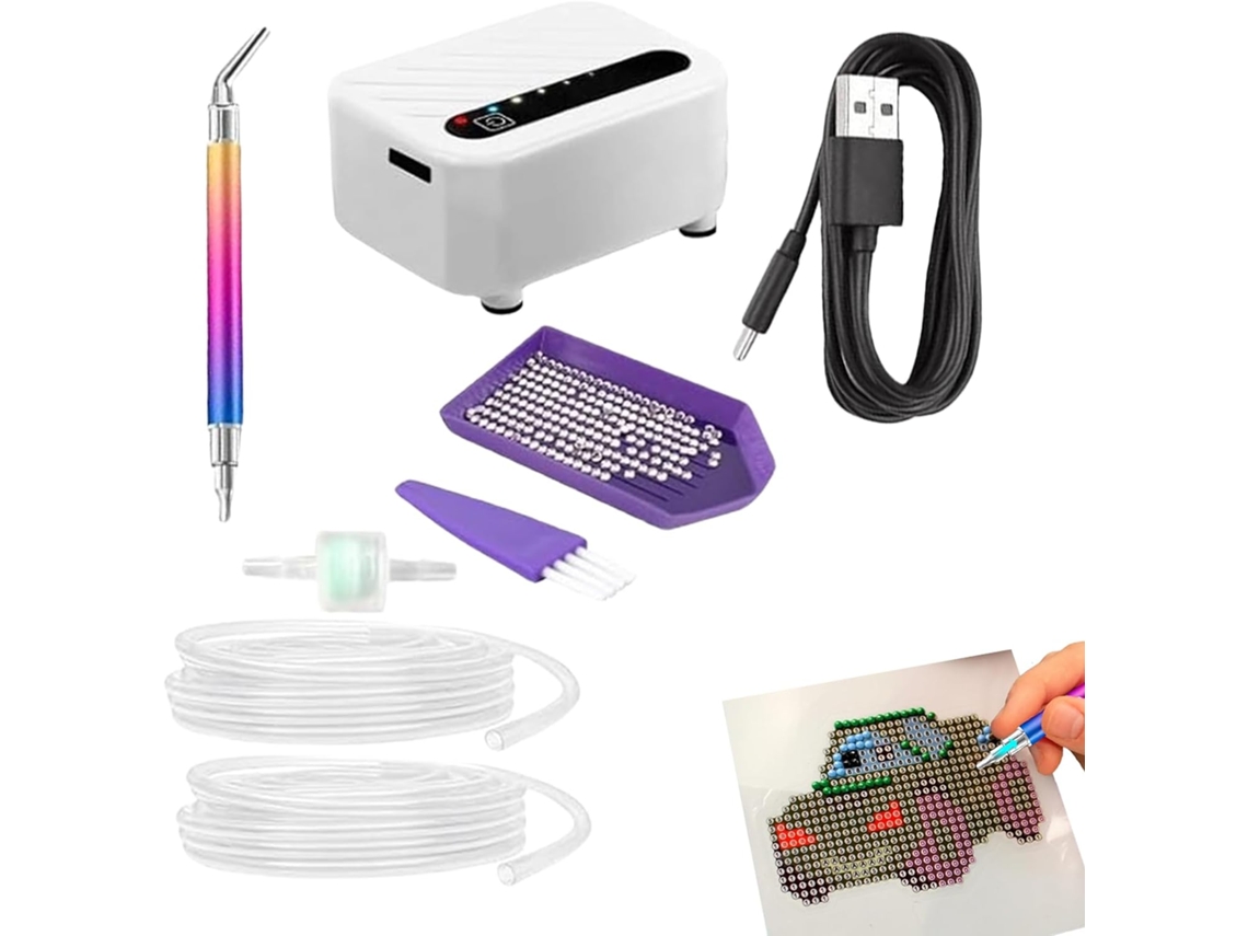 Caneta Furadeira Elétrica Para Marcador Artístico Recarregável Com