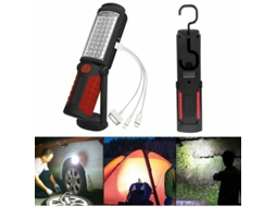 Lurelia Detector De Fumo E Co 2 Em 1, Com Visor Led, Alarme Sonoro, Bateria 1800 Mah Usb