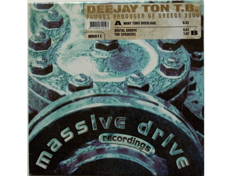Vinil Many Tons Overload Massive Drive Recordings