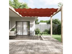 Vidaxl Toldo Vertical 140x360 Cm Tecido Oxford Cor Terracota