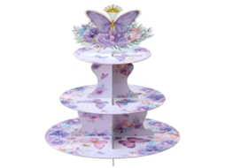 Lurelia Suporte Para Cupcakes, Borboleta, Para Festas E Sobremesas