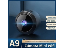 Mini Câmera De Vigilância A9 Hd 1080p Wifi