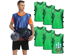 2026 6 Casacos de Treinamento Transpiraveis e Duraveis para Futebol Basquete Hóquei Adultos Crianças com Cores Variadas e Tamanhos S/m/l/xl