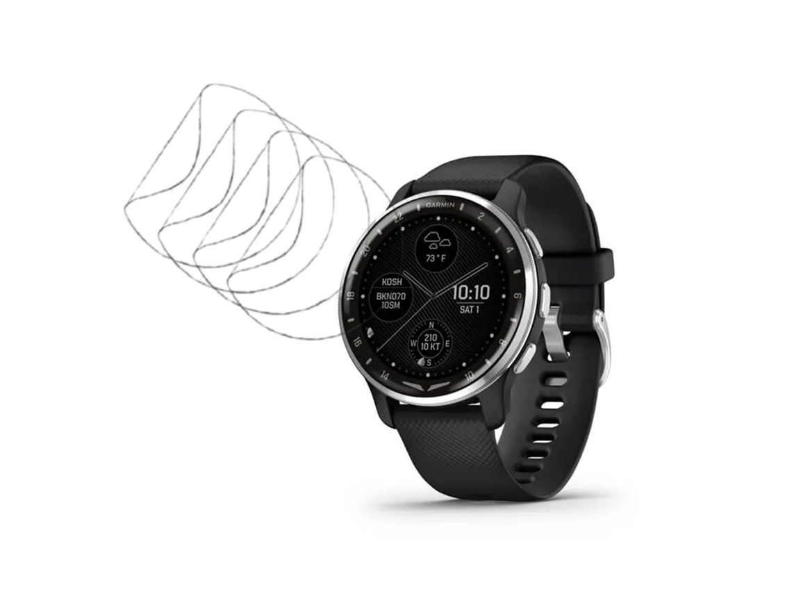 Kit 4 películas Hidrogel auto-reparo para Garmin D2 Air X10