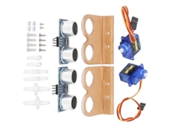 Kit De Carro Robotizado Diy Laxiscreed Com Sensores Ultrassônicos E Medição De Distância