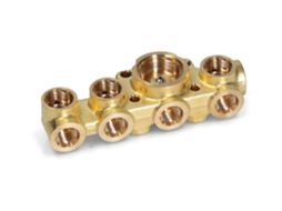 Válvula de Latão Fecho 4 Solenoide 2+2+3+2 para Máquina de Café Ven 260365 NECTA