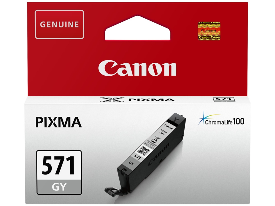 Tinteiro CANON CLI-571 Cinzento (0389C001)