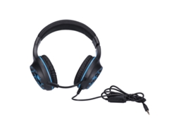 Auriculares para juegos S90 con micrófono, conector de 3,5 mm y reducción de ruido para PS4, PC y móviles