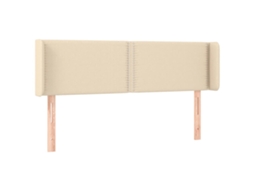 Cabeceira com tecido Abas Cream MAISON EXCLUSIVE (147x16x78 cm)