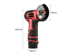 Kit Lixadeira Angular Sem Fio 12v com 2 Baterias 2.0ah e Discos | S/MARCA