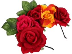 Tiara Rosa Para Casamento, Acessório De Cabelo Grande Para Noivas, Acessório Delicado