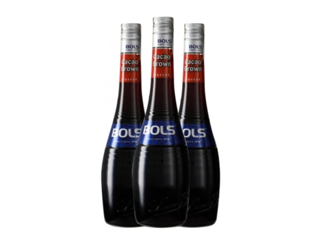 Schnapp BOLS Crema Negra de Cacao (0.7 L - 3 Unidades)