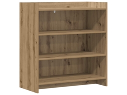Vidaxl Buffet Carvalho Arttisan 75 X 36 X 80 Cm Derivados De Madeira