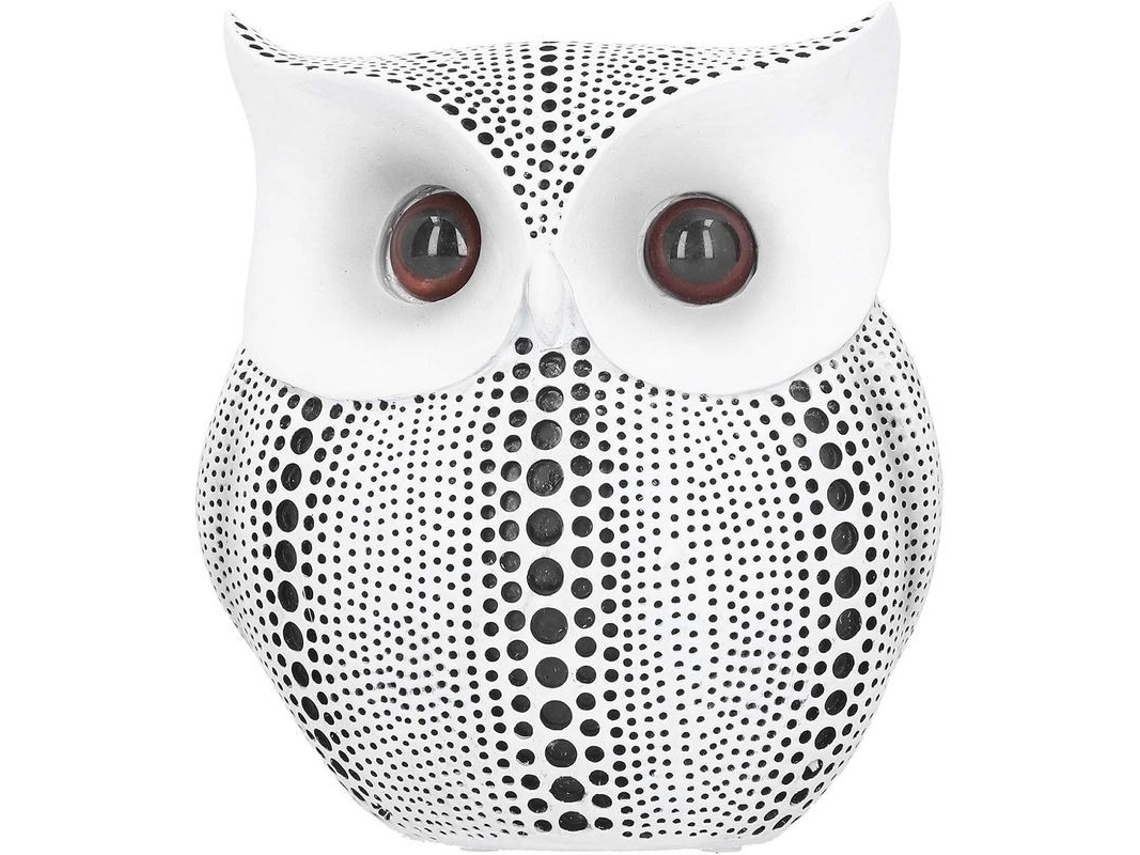 Estátua de Coruja Nova Line em Resina para Decoração