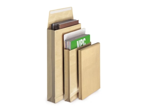 500 Bolsos Dobráveis Kraft Reforçados 22,9 X 32,4 cm YOUDOIT