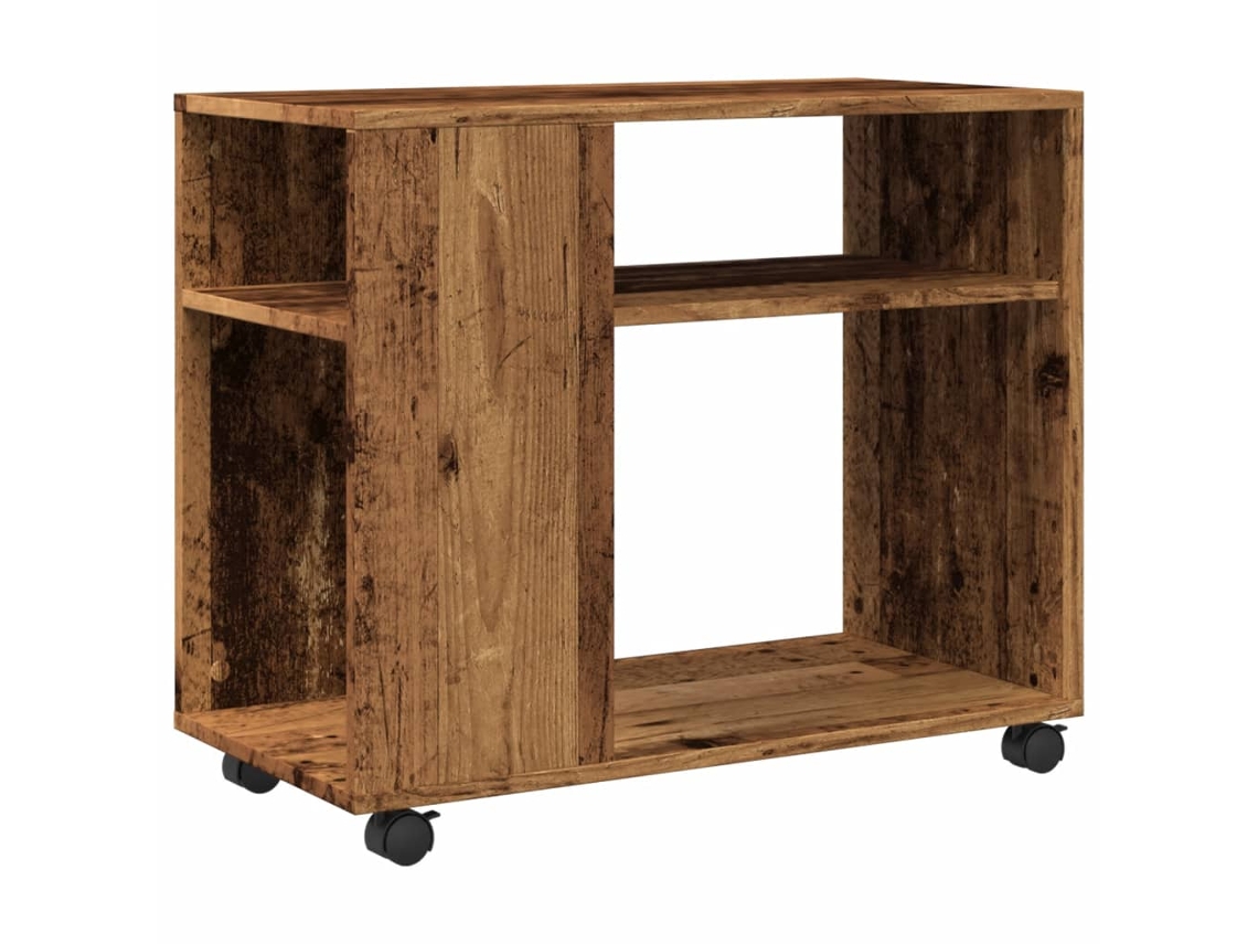 Side Table, Side Tables Vidaxl Marrom Madeira Processada (n/a)