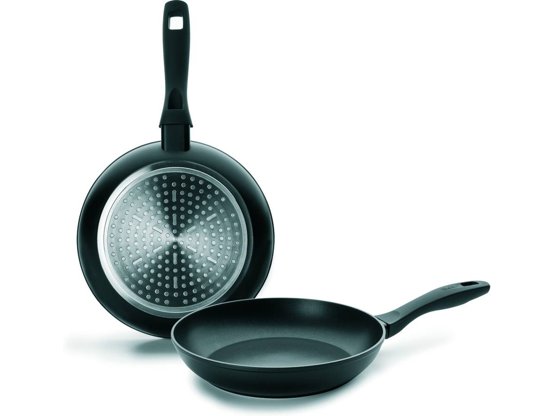 Set de 2 Frigideiras IBILI Chef Style (20 e 24 cm - Alumínio)
