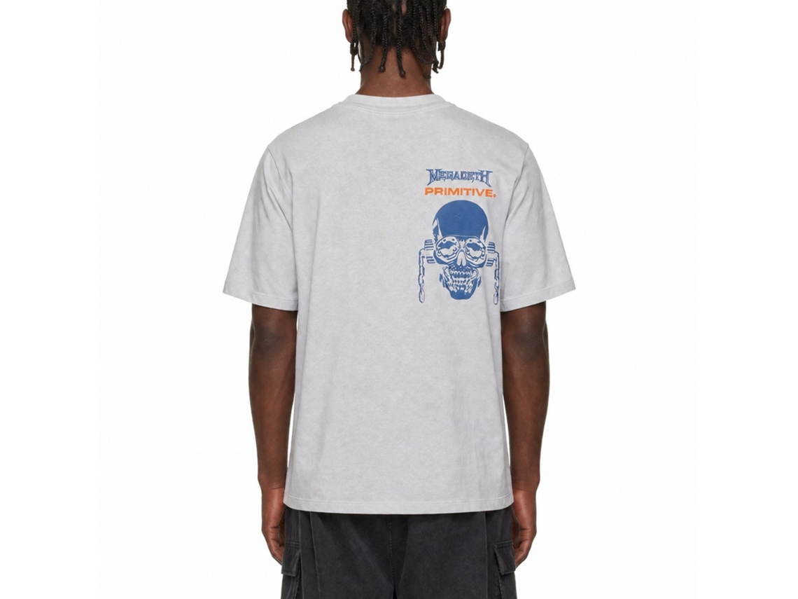 Megadeth X Primitive Dirty P Chains T-shirt White Unisex Adults Size:xxxl