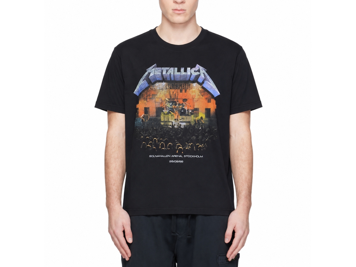 Metallica Stockholm '86 T-shirt Unisex Adults Size:xxl