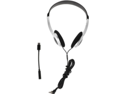 Fones de ouvido retrô vintage com fio, leves e intra-auriculares com cabo de 3,5 mm.