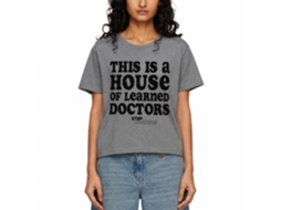 Rockinstone Step Brothers Movie Learned Doctors Solid Graphite Adult T-shirt Size:xxxl