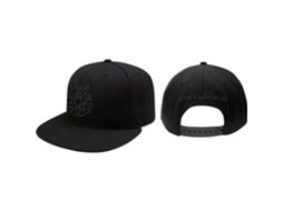 Boné Snapback com Ícone & Logo Disturbed Preto ROCK OFF