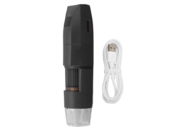 Microscópio Digital Sem Fio 50x 1000x Câmera de Inspeção com 8 Luzes Led para Smartphone Pc