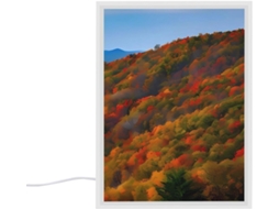 Abajur De Cabeceira Quarto, Com Design Das Montanhas Blue Ridge Parkway, Pequeno Abajur Quarto, Sala de Estar
