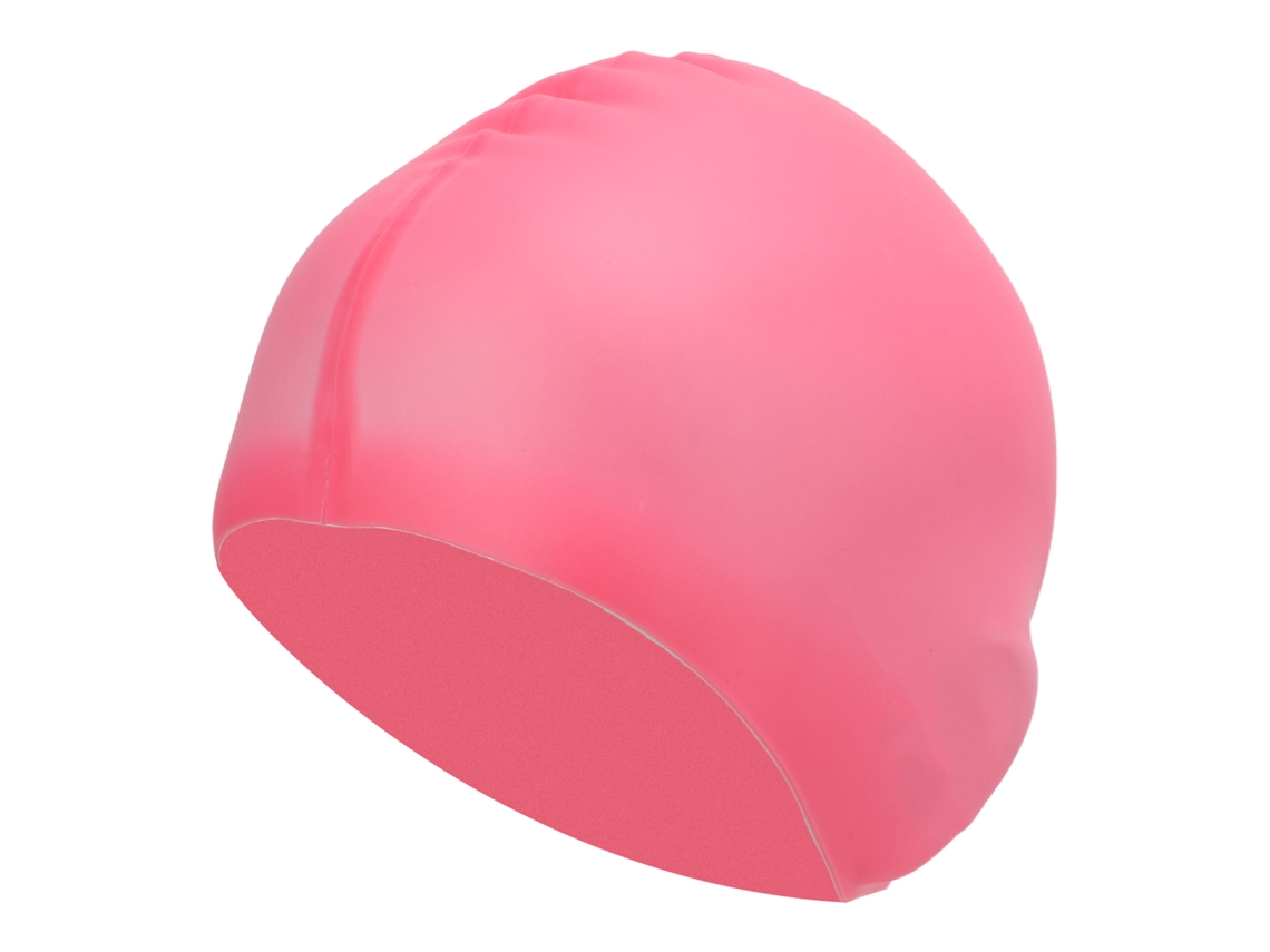 Boné de Natação Silicone Elástico Adulto Unissex Rosa