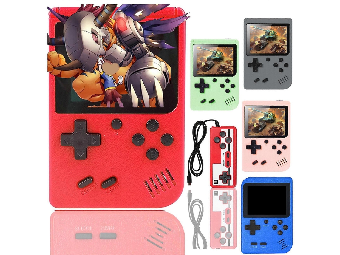 400 Jogos Em 1 Dispositivo, Console De Jogos Portátil, Mais De 400 Jogos, Console De Videogame Retrô, Suporta 2 Jogadores Jogando Na Tv Ly Ebike